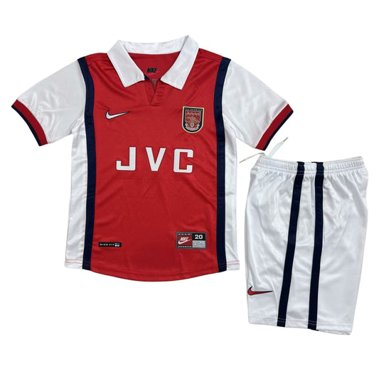 Retro Arsenal Home Kids Kit 1998/1999 - Retro Shirt Stories