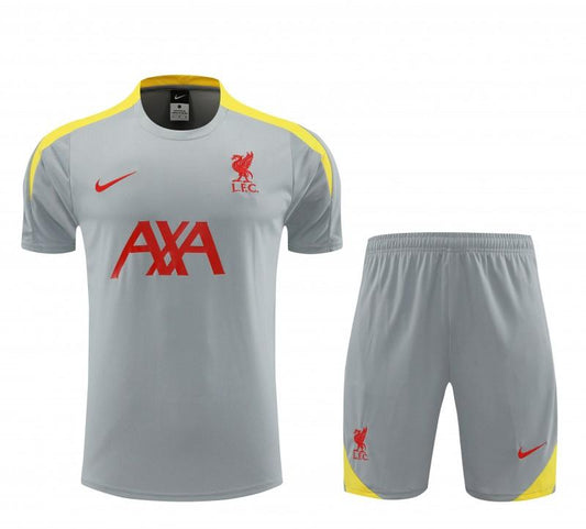 Liverpool 2024/2025 Training Kit Grey - Retro Shirt Stories