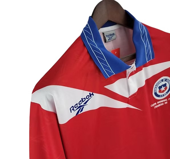 Retro Chile LS Home Shirt 1998 - Retro Shirt Stories