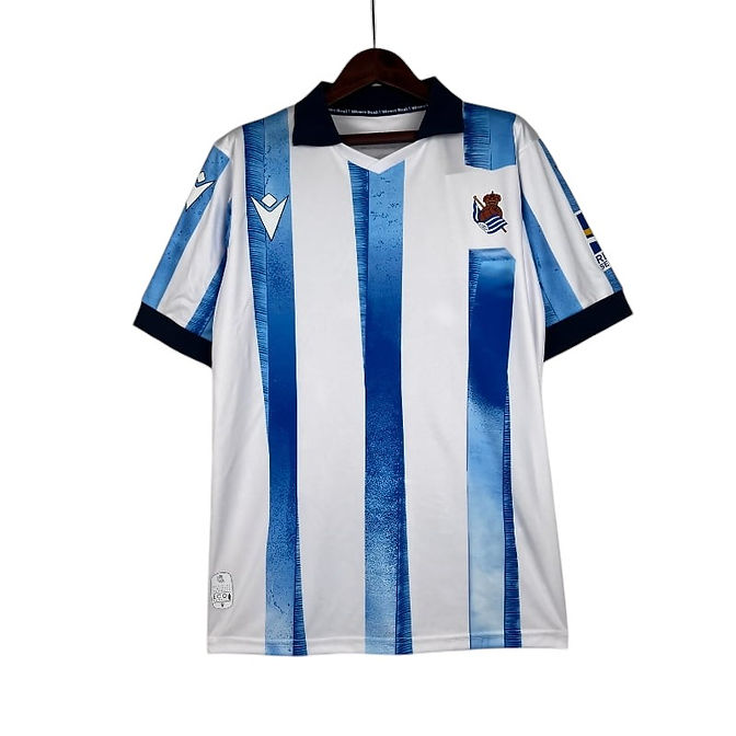 Real Sociedad Home Shirt 2023/2024 - Retro Shirt Stories