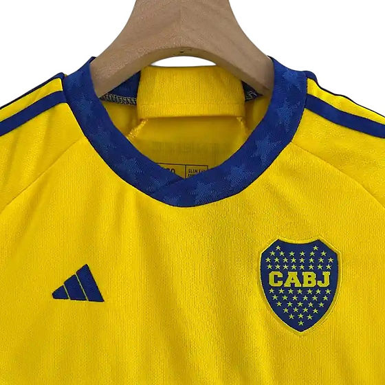 Boca Juniors Away Kids Kit 2023/2024 - Retro Shirt Stories
