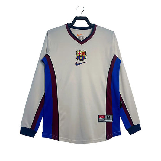 Retro Barcelona LS Away Shirt 1998/1999 - Retro Shirt Stories