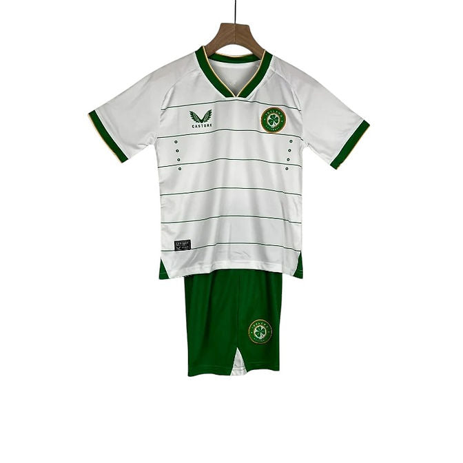 Republic of Ireland Away Kids Kit 2023 - Retro Shirt Stories