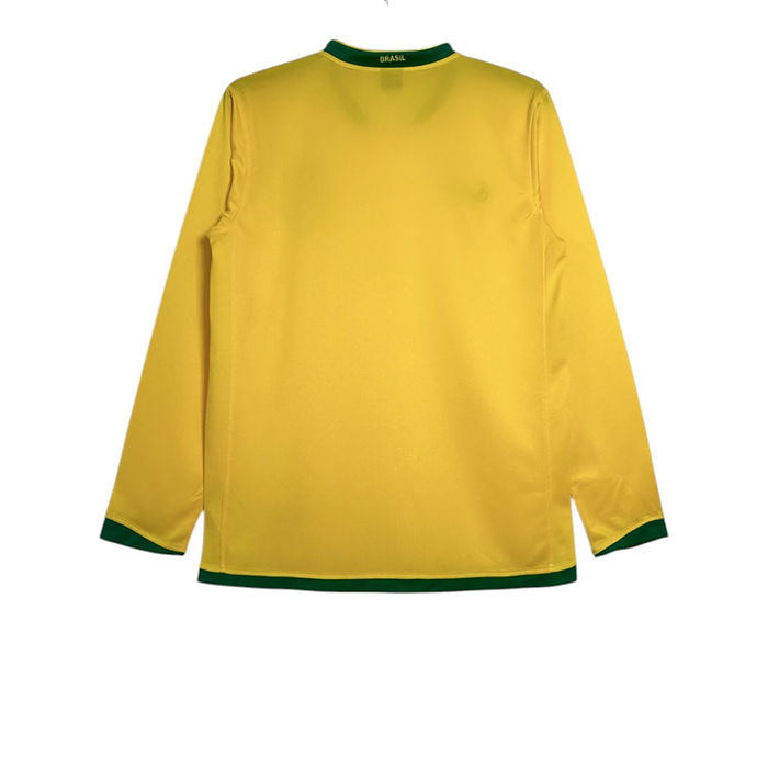 Retro Brazil LS Home Shirt 2006 - Retro Shirt Stories