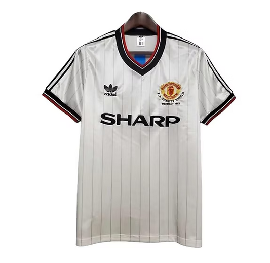 Retro Manchester United Away Shirt 1983/1984 - Retro Shirt Stories