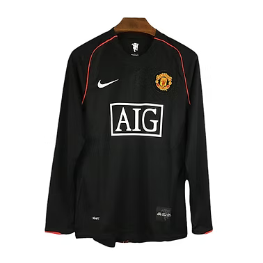 Retro Manchester United LS 3rd Shirt 2007/2008 - Retro Shirt Stories