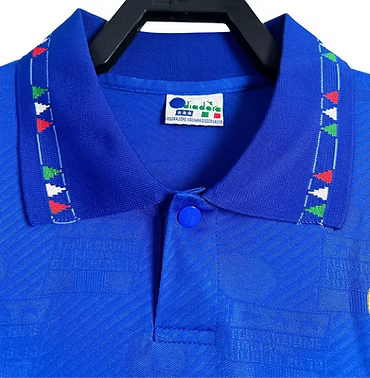Retro Italy LS Home Shirt 1994 - Retro Shirt Stories