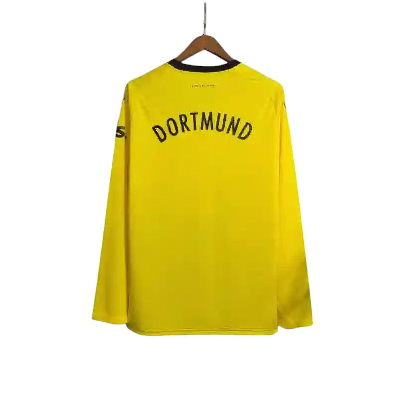 Borussia Dortmund LS Home Shirt 2023/2024 - Retro Shirt Stories