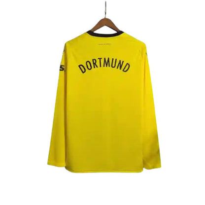 Borussia Dortmund LS Home Shirt 2023/2024 - Retro Shirt Stories