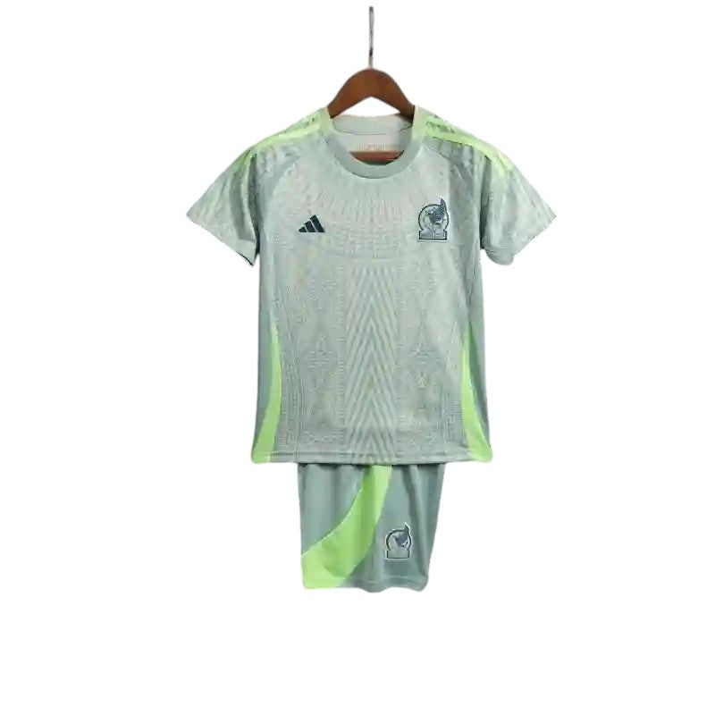 Mexico Away Kids Kit 2024 - Retro Shirt Stories