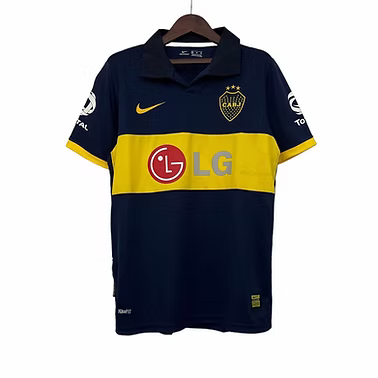Retro Boca Juniors Home Shirt 2009/2010 - Retro Shirt Stories