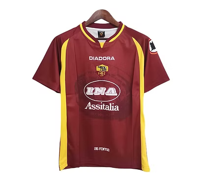 Retro Roma Home Shirt 1997/1998 - Retro Shirt Stories