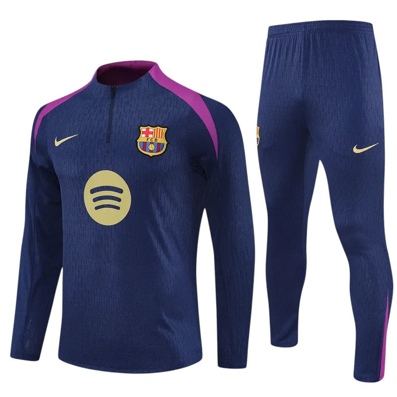Barcelona Half Zip 2025/2026 Training Kit - Retro Shirt Stories