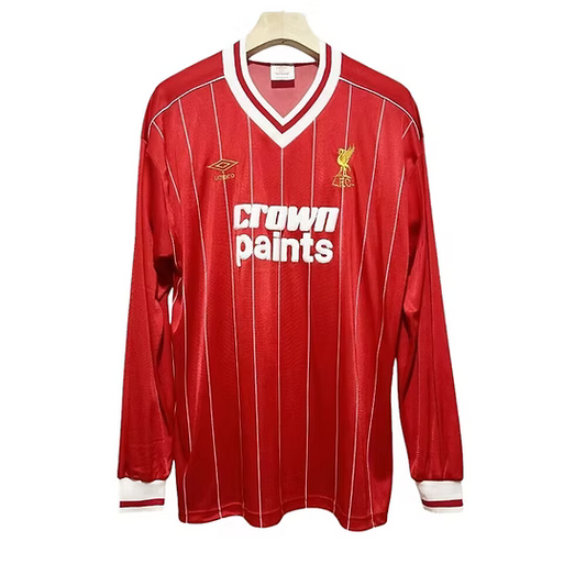 Retro Liverpool LS Home Shirt 1982/1984 - Retro Shirt Stories