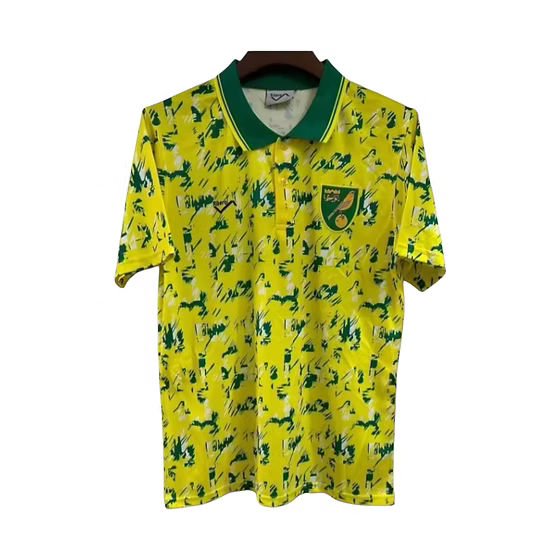Retro Norwich City Shirt 1990/1992 - Retro Shirt Stories