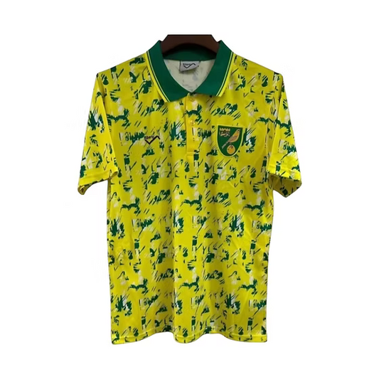 Retro Norwich City Shirt 1990/1992 - Retro Shirt Stories
