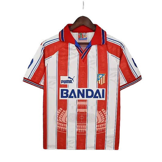Retro Atlético Madrid Home Shirt 1996/1997 - Retro Shirt Stories