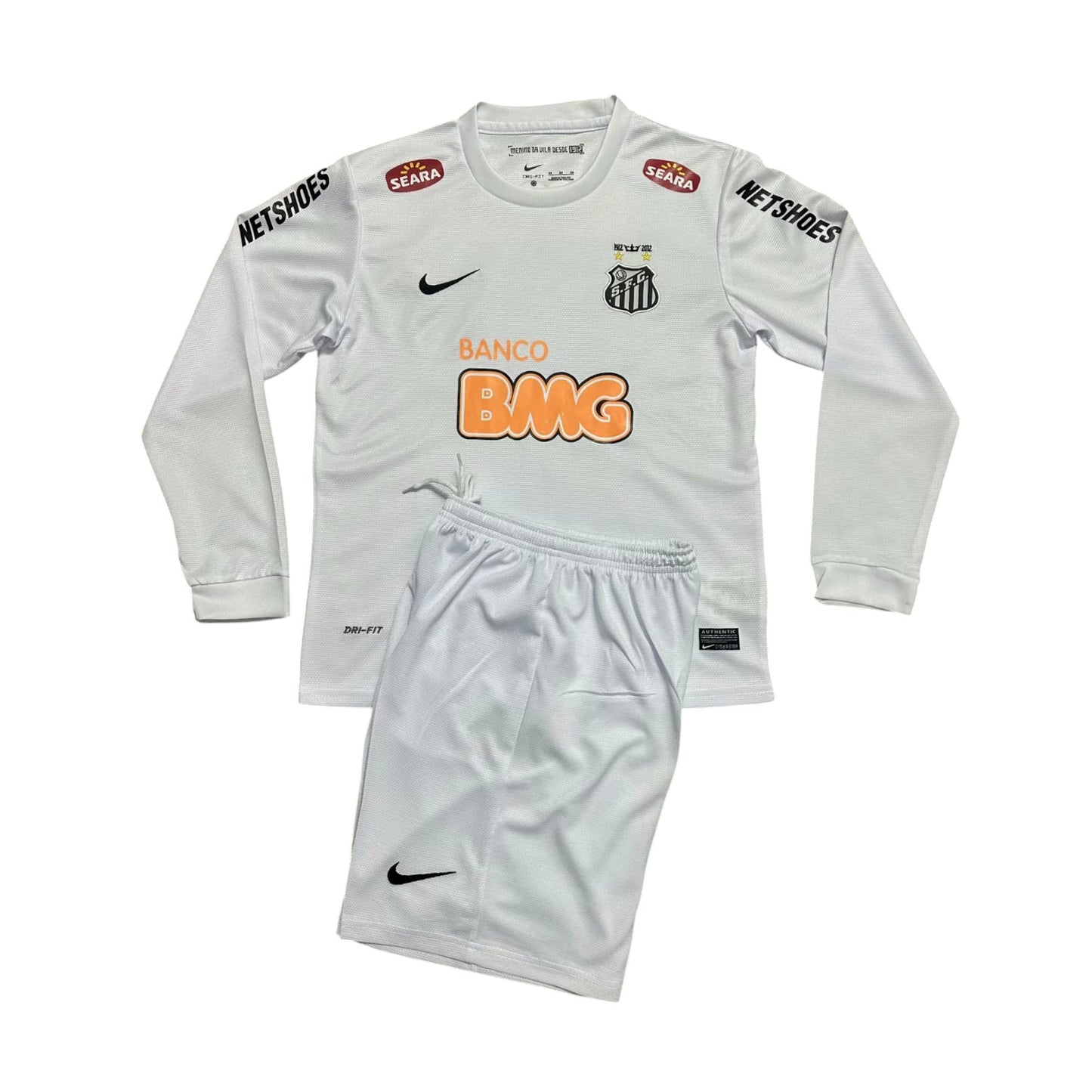 Retro Santos LS Home Kids Kit 2012/2013 - Retro Shirt Stories