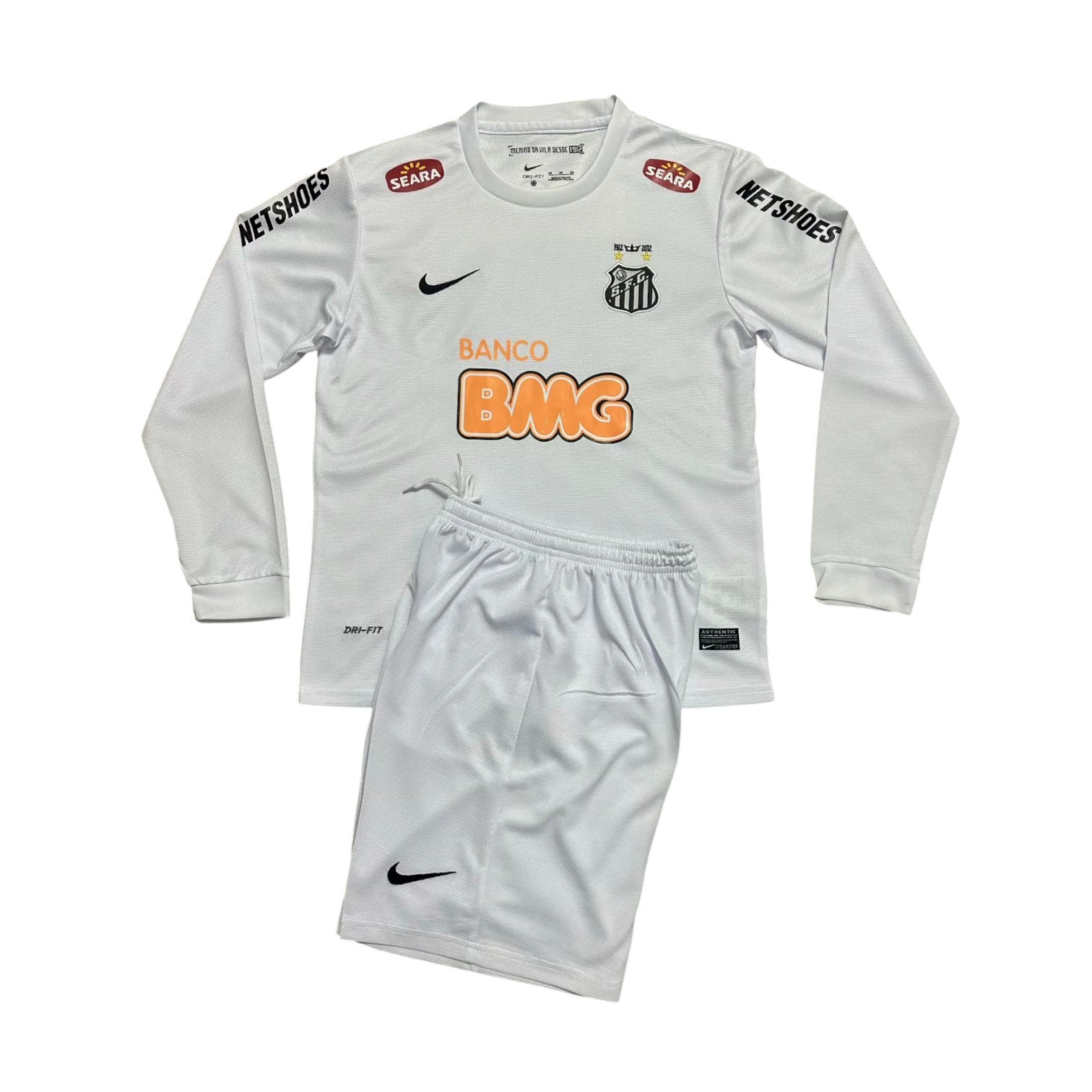 Retro Santos LS Home Kids Kit 2012/2013 - Retro Shirt Stories