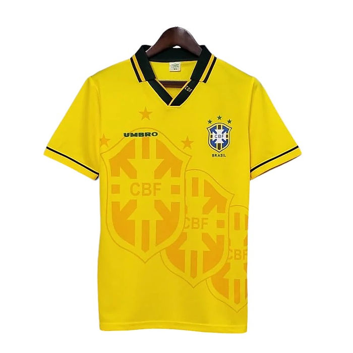 Retro Brazil Home shirt 1994 - Retro Shirt Stories
