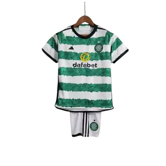 Celtic Home Kids Kit 2023/2024 - Retro Shirt Stories