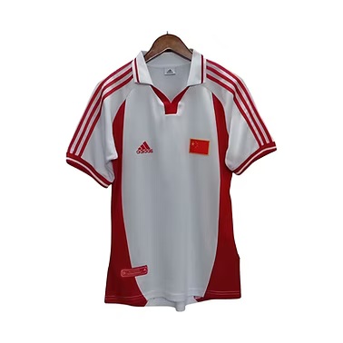 Retro China Away Shirt 2001 - Retro Shirt Stories