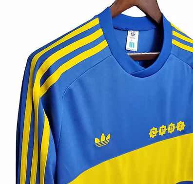 Retro Boca Juniors LS Home Shirt 1981/1982 - Retro Shirt Stories