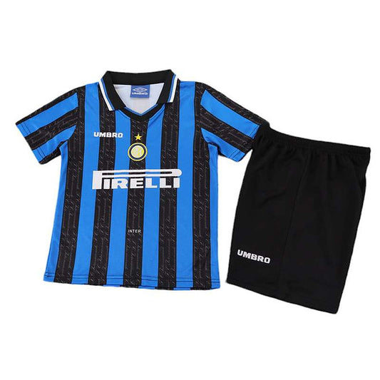 Retro Inter Milan Home Kids Kit 1997/1998 - Retro Shirt Stories