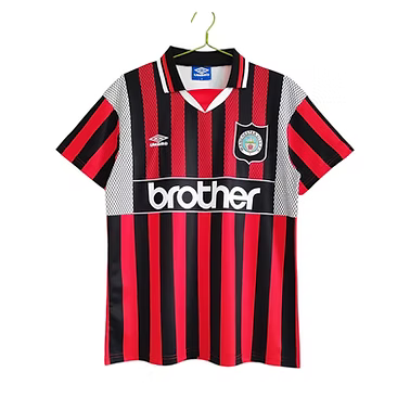 Retro Manchester City Away Shirt 1994/1996 - Retro Shirt Stories