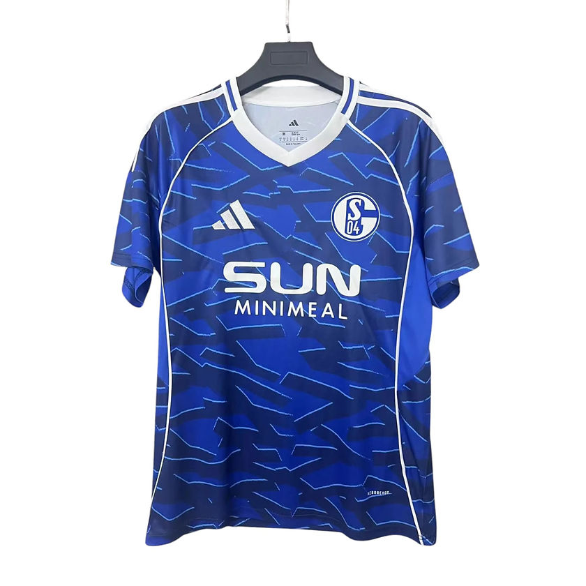 Schalke Home Shirt 2025/2026 - Retro Shirt Stories