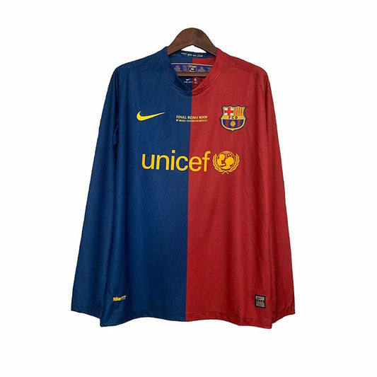 Retro Barcelona LS Home Shirt 2008/2009 - Retro Shirt Stories
