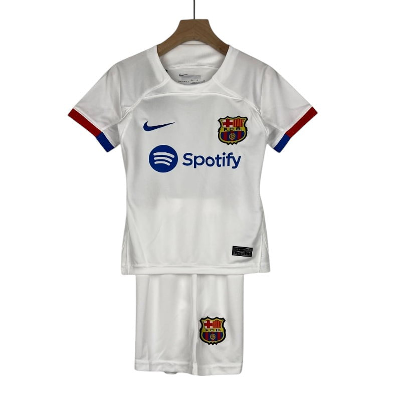 Barcelona Away Kids Kit 2023/2024 - Retro Shirt Stories