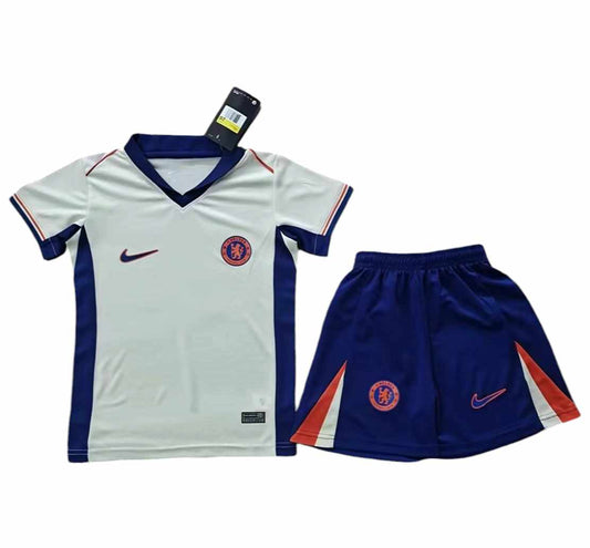 Chelsea Away Kids Kit 2024/2025 - Retro Shirt Stories
