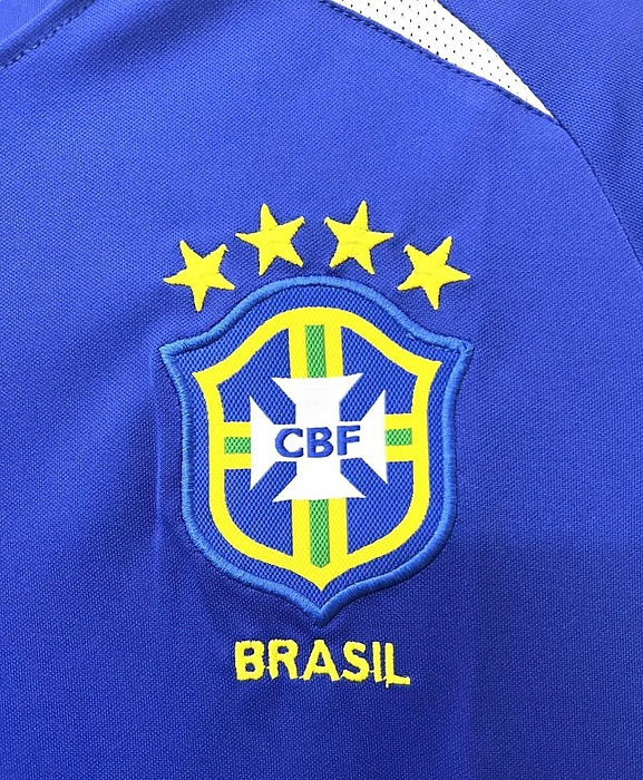 Retro Brazil LS Away Shirt 2002 - Retro Shirt Stories