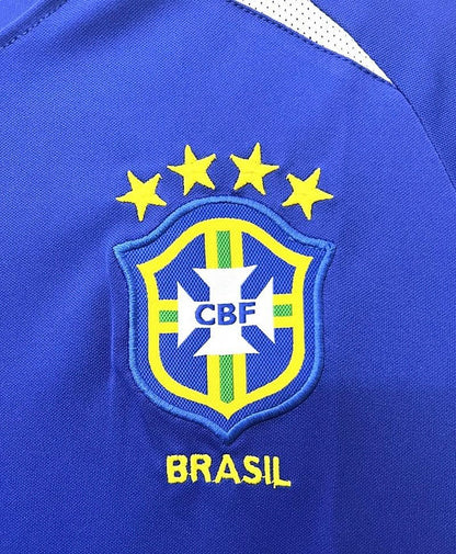 Retro Brazil LS Away Shirt 2002 - Retro Shirt Stories