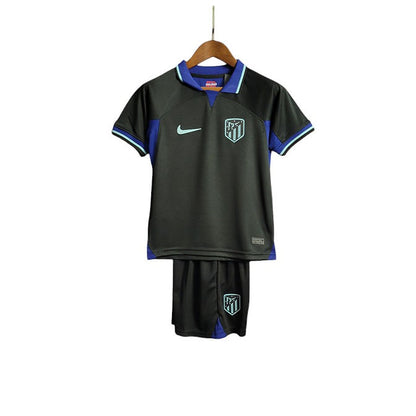 Retro Atlético Madrid Away Kids Kit 2022/2023 - Retro Shirt Stories