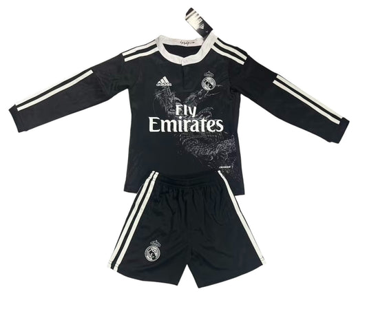 Retro Real Madrid LS 3rd Kids Kit 2014/2015 - Retro Shirt Stories