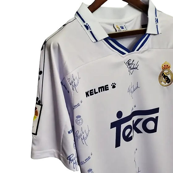 Retro Real Madrid Home Shirt 1994/1996 - Time Warp Kits
