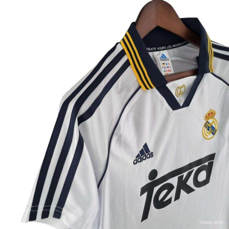 Retro Real Madrid Home Shirt 1999/2000 - Time Warp Kits