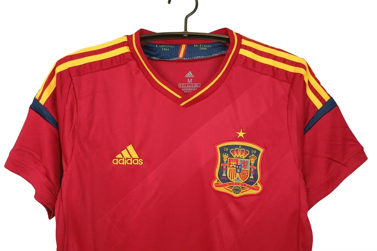 Retro Spain Home Shirt 2012 - Retro Shirt Stories