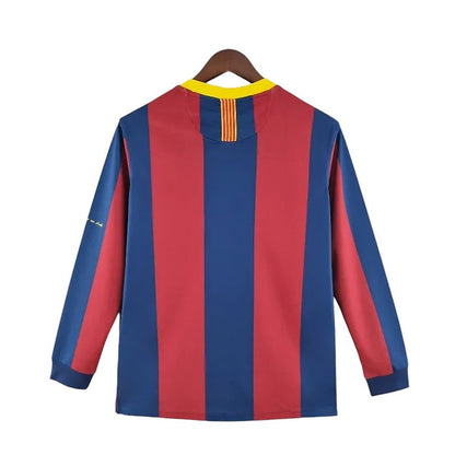 Retro Barcelona LS Home Shirt 2010/2011 - Retro Shirt Stories