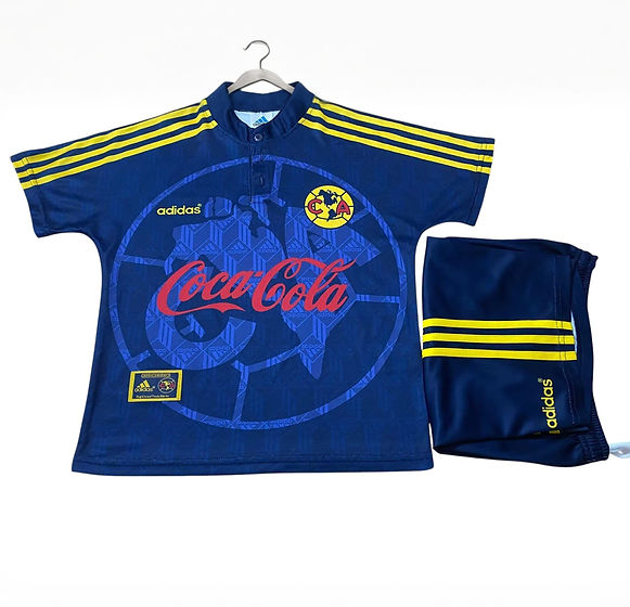 Retro Club América Away Kids Kit 1998/1999 - Retro Shirt Stories