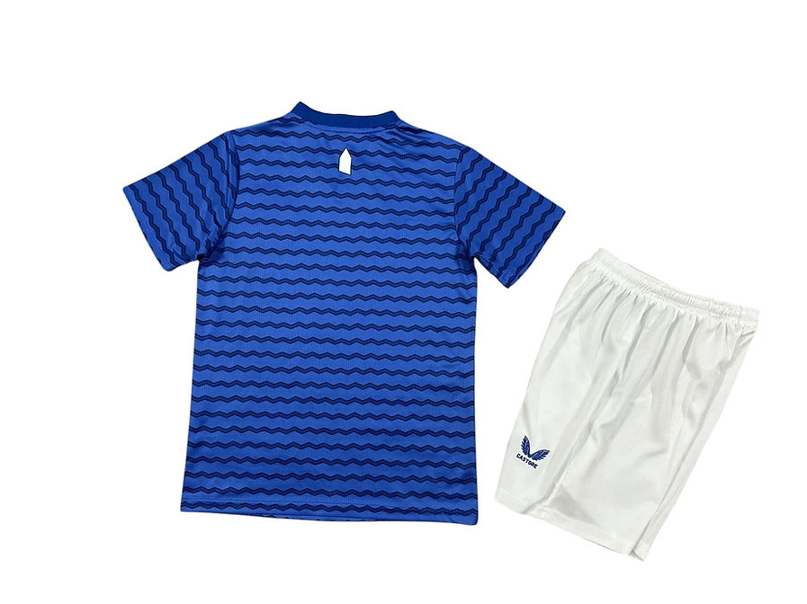 Everton Home Kids Kit 2025/2026 - Retro Shirt Stories