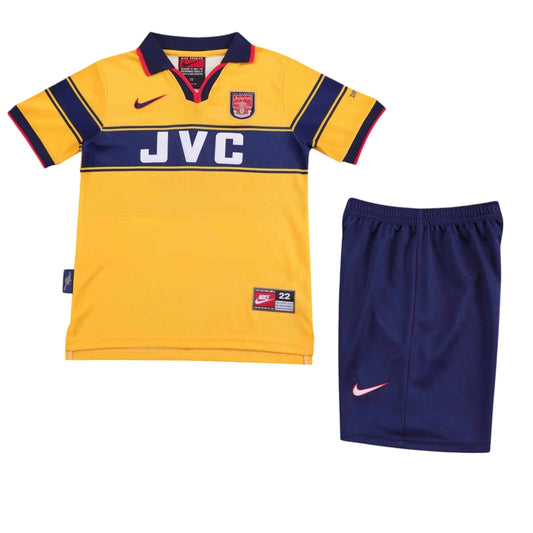 Retro Arsenal Away Kids Kit 1997/1999 - Retro Shirt Stories