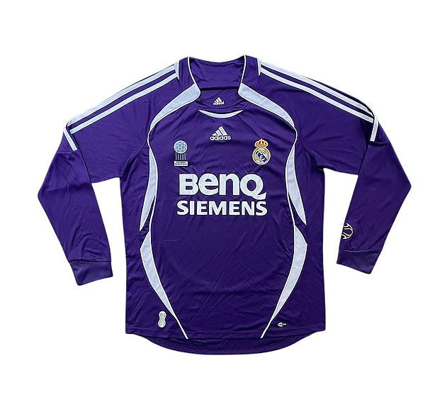 Retro Real Madrid LS Away Shirt 2006/2007 - Time Warp Kits