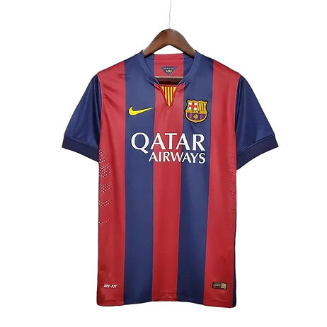 Retro Barcelona Home Shirt 2014/2015 - Retro Shirt Stories