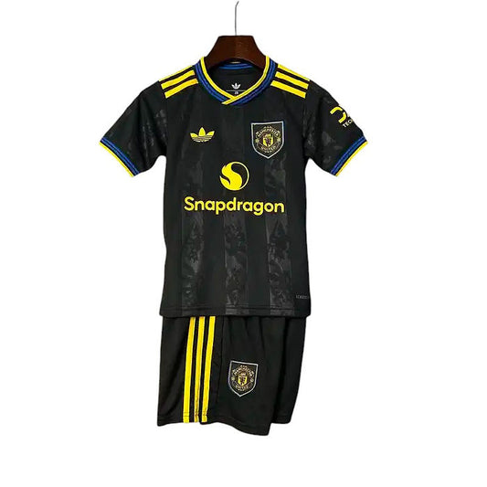 Manchester United 3rd Kids Kit 2025/2026 - Retro Shirt Stories