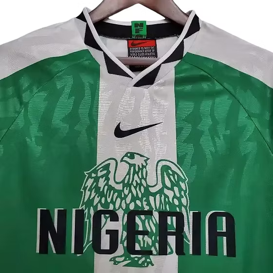 Retro Nigeria Home Shirt 1996 - Retro Shirt Stories