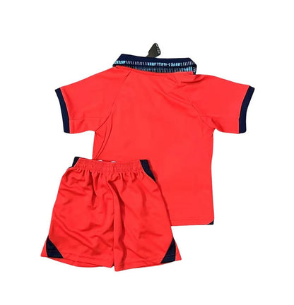 England Away Kids Kit 2022 - Retro Shirt Stories