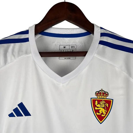 Real Zaragoza Home Shirt 2023/2024 - Retro Shirt Stories